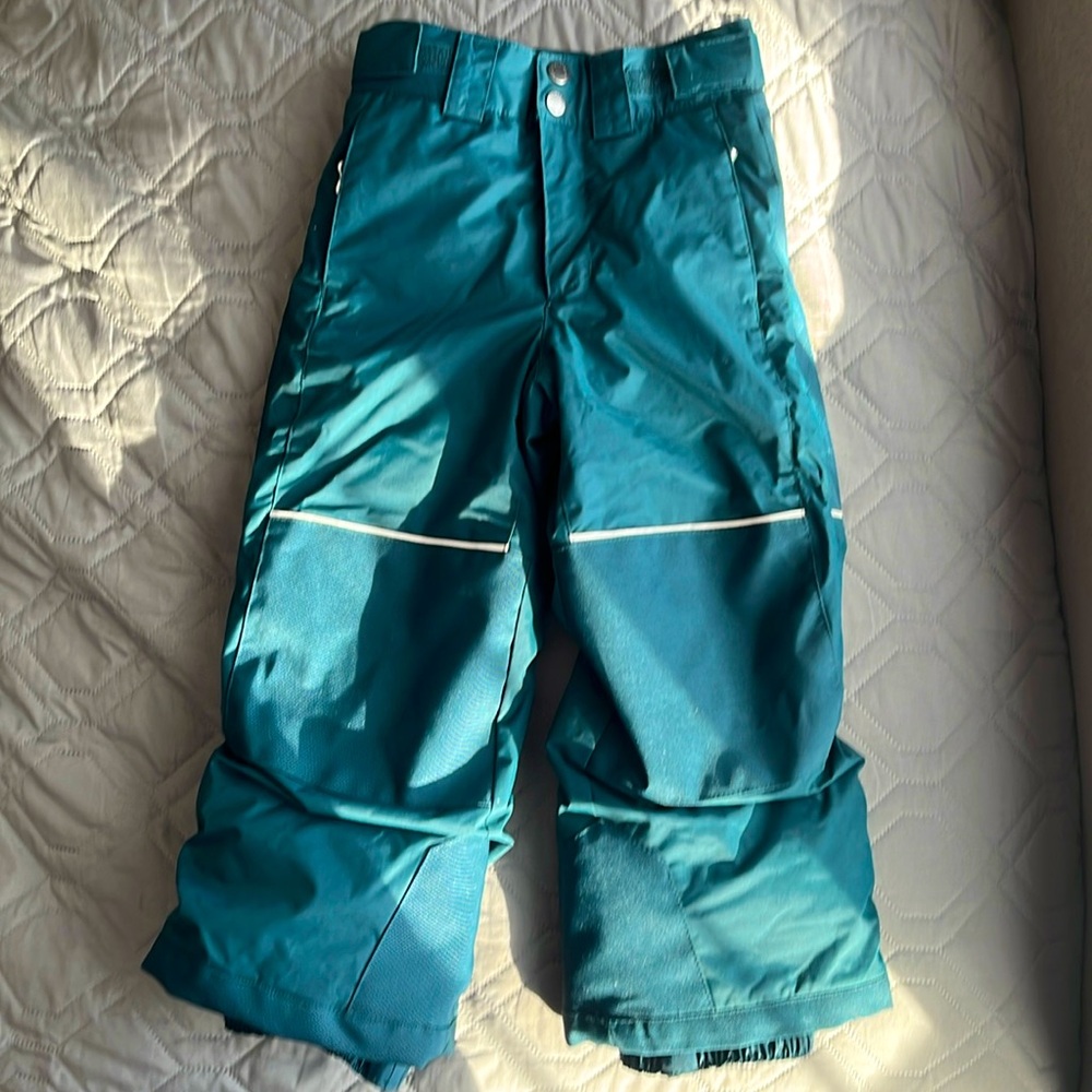 XXS Columbia Snow Pants (Teal/Turquoise) Worn once
